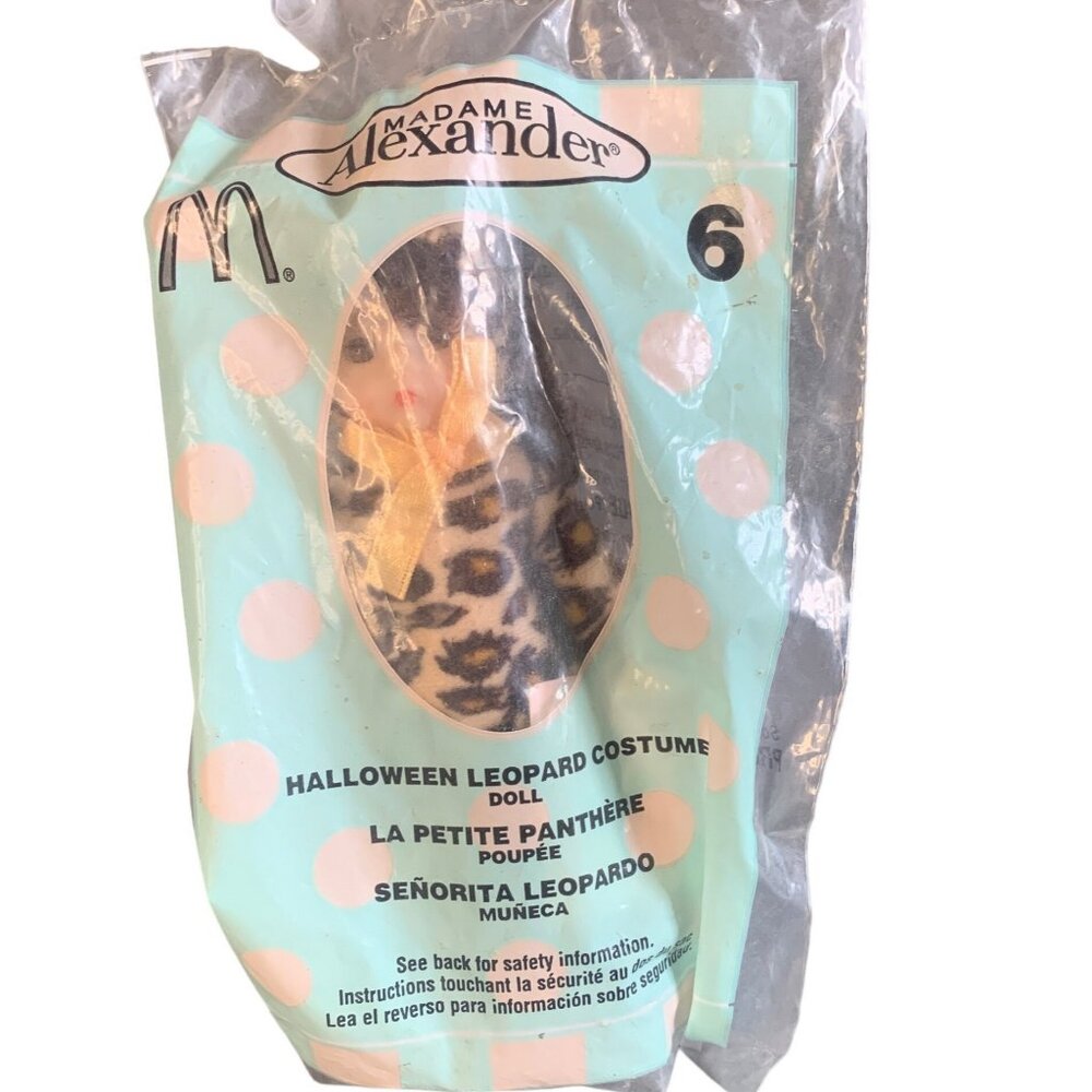 Madame Alexander Halloween Lepard Costume Doll 5" - New